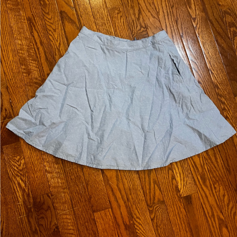 High waisted skater skirt
